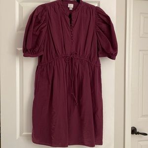 Maroon casual dress!